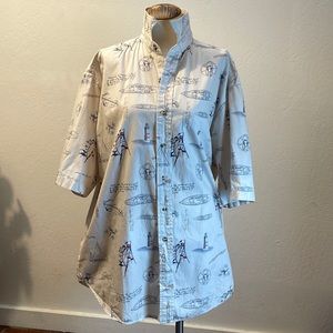 Bimini Bay Outfitters Button Down Shirt size L
